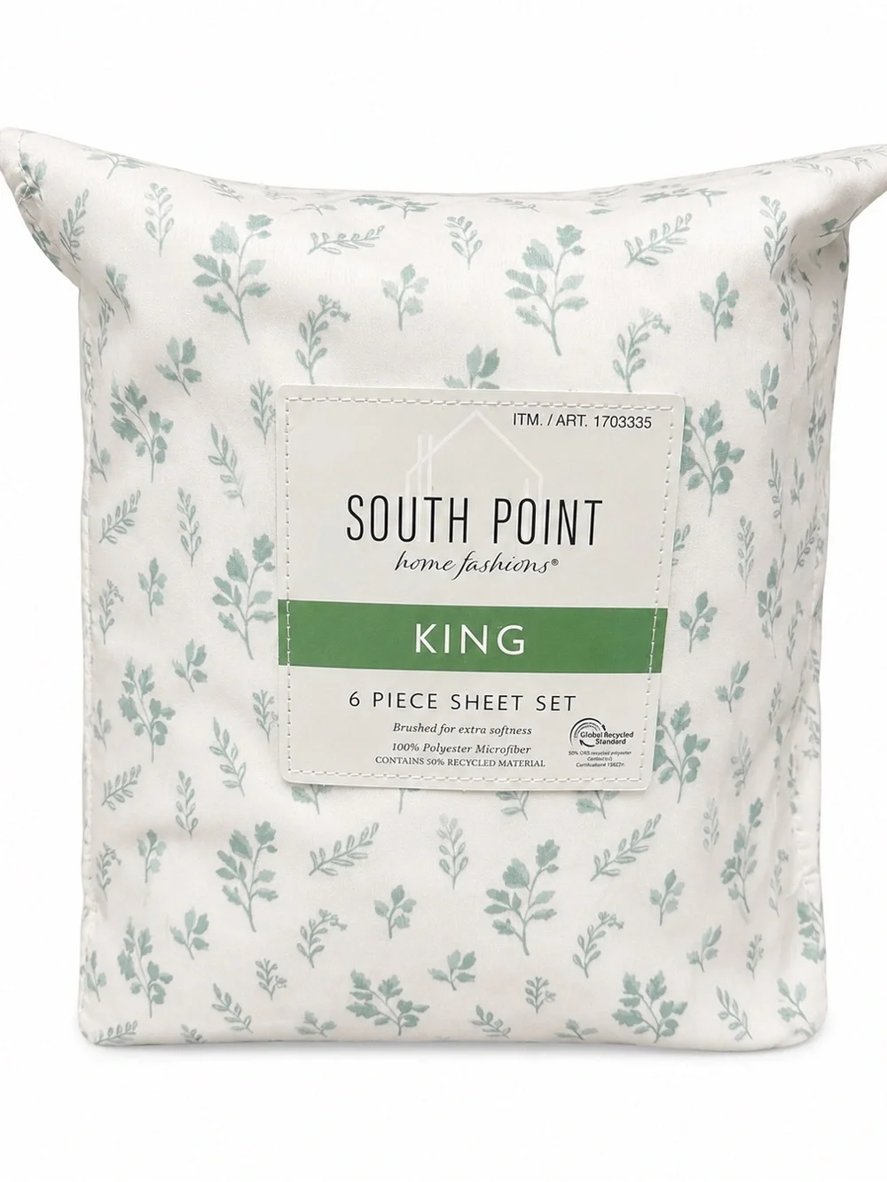 South Point Home Fashions King Sheet Set 6 Piece New
